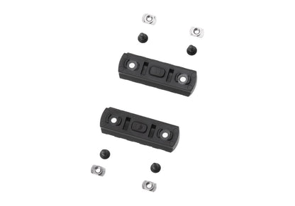 Ares 2.5 Inch M-LOK Rail 2-Pack Black
