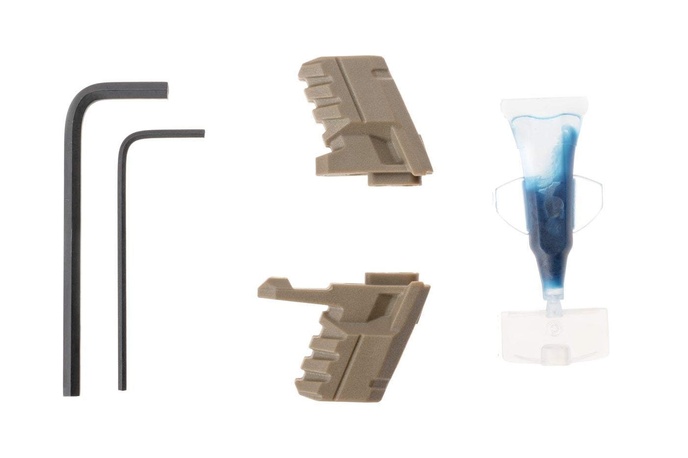 Strike Industries T-Bone optional Latches Small Dark Earth