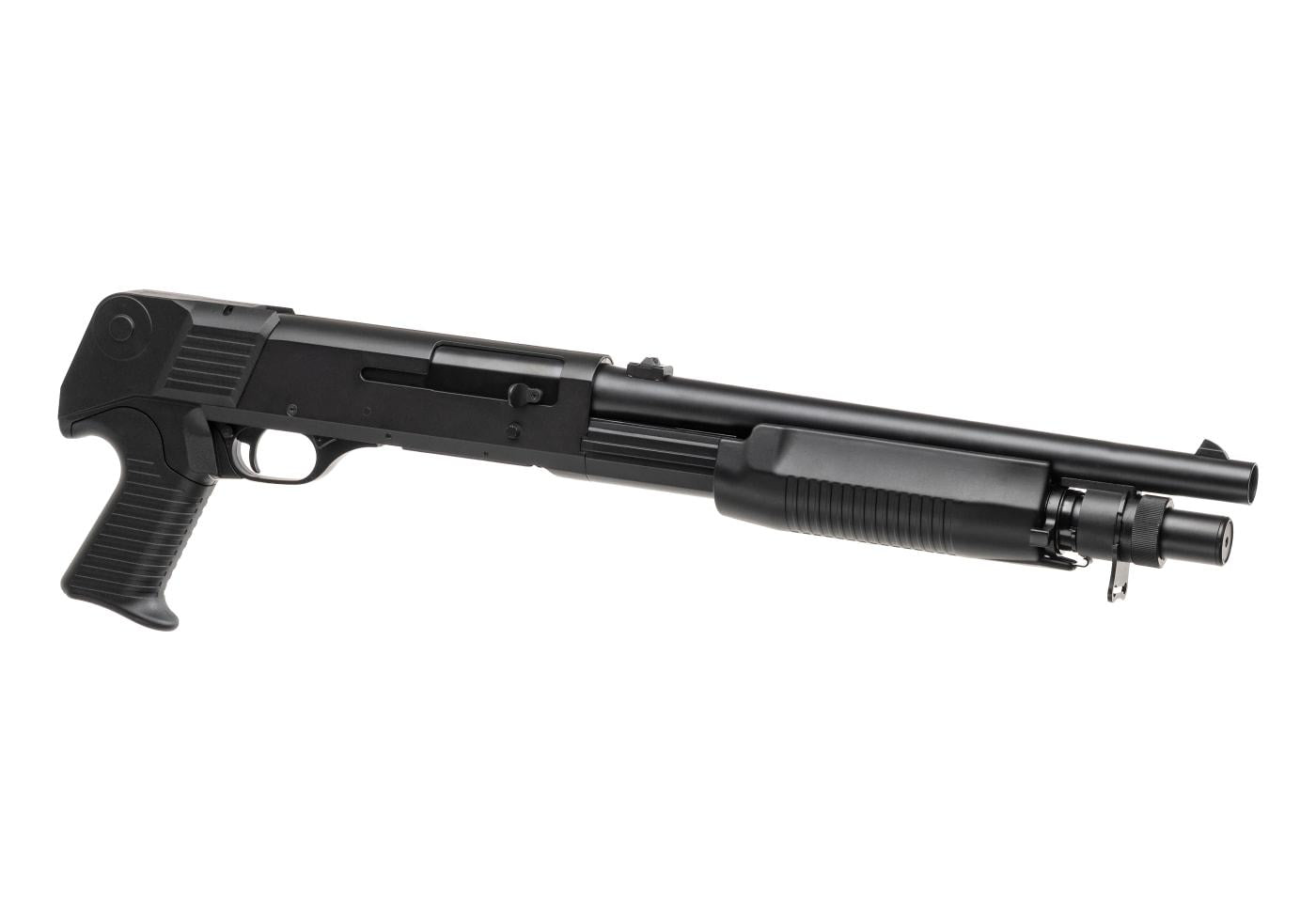 Cyma CM361M 3-Shot Shotgun Metal Version Spring Black