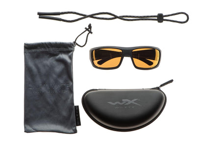 Wiley X WX Omega Captivate Polarized Bronze Mirror Black