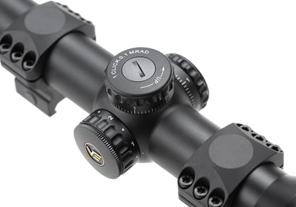Vector Optics Continental x6 1-6x24i Fiber Black