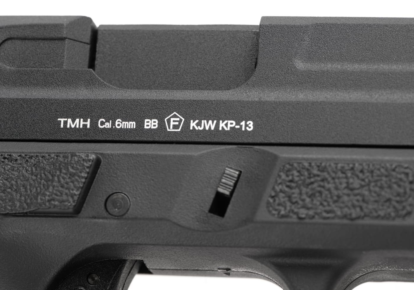 KJW KP-13 Metal Version GBB Pistol Black