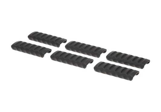 Leapers Low Profile Picatinny Panel Covers 6pcs Black