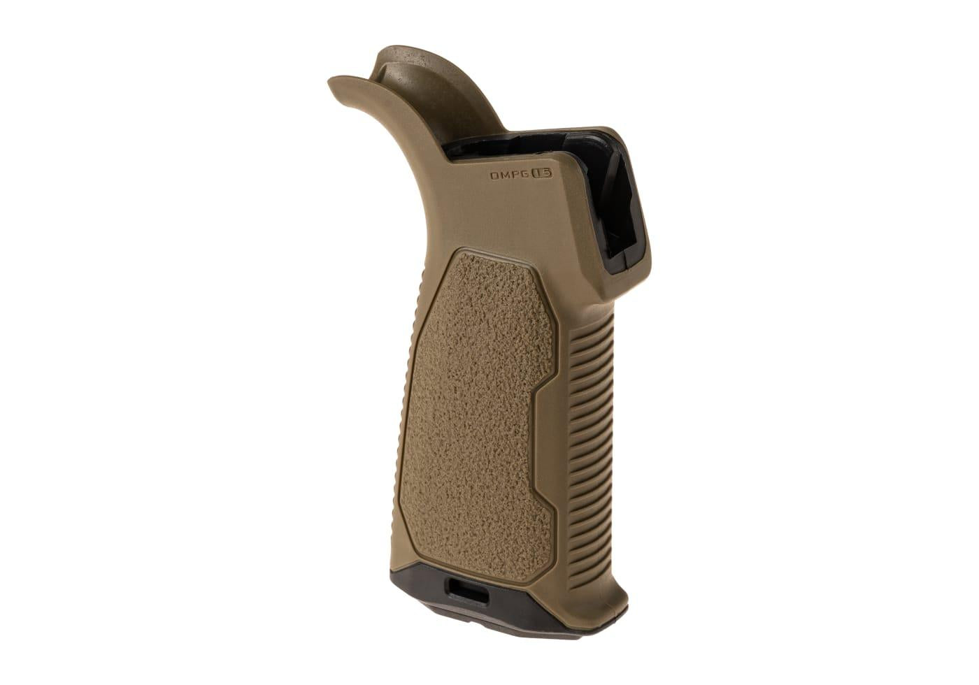 Strike Industries AR Rubber Overmolded Pistol Grip in 15 degree Dark Earth