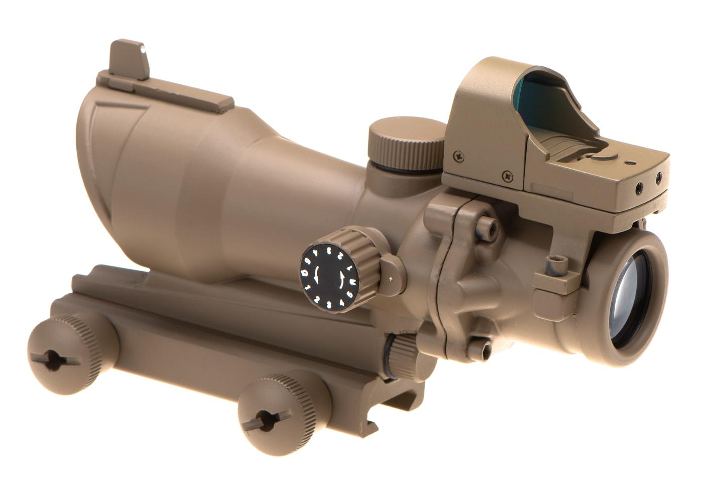 Aim-O 4x32IR Combo Combat Scope Desert