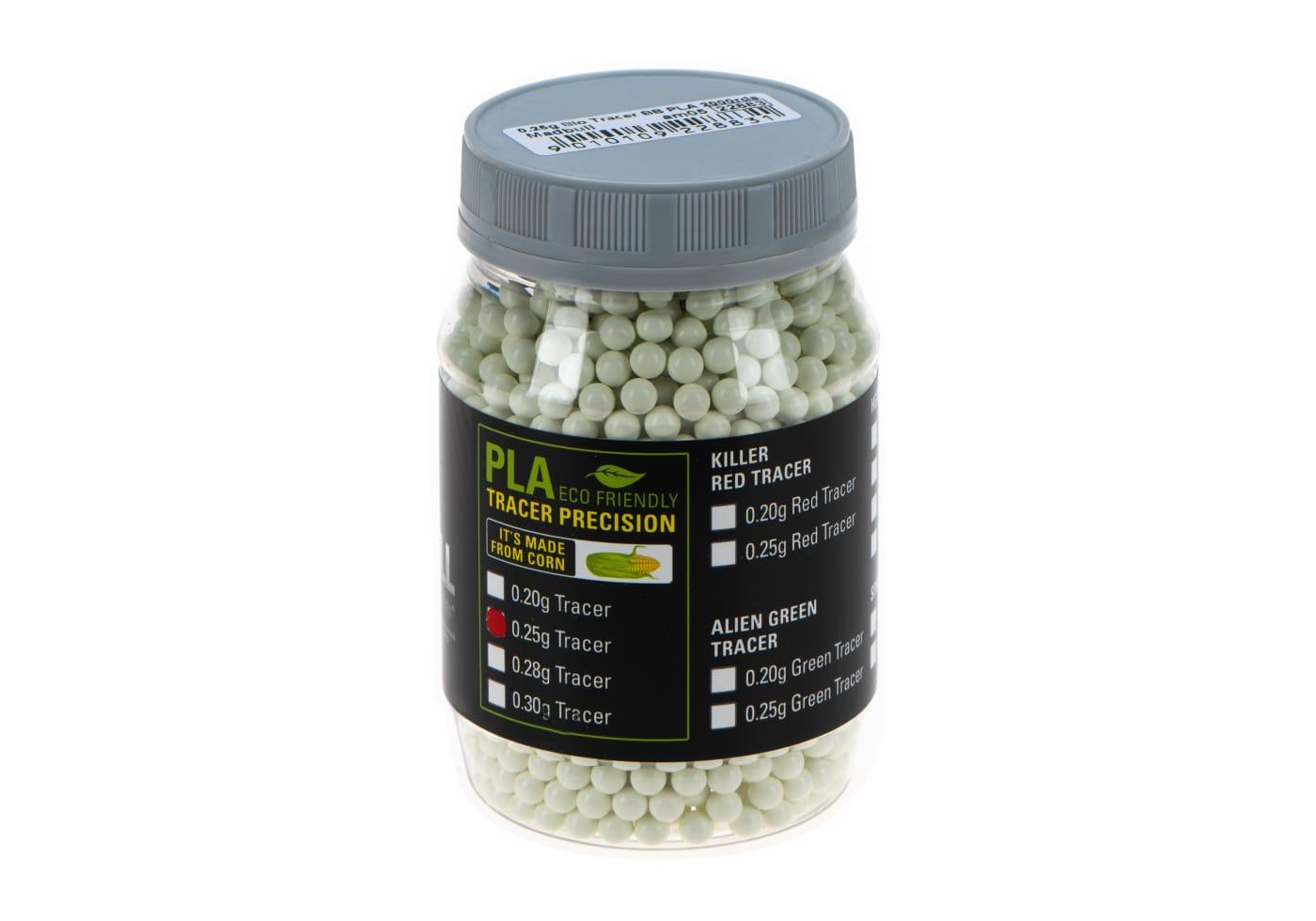Madbull 0.25g Bio Tracer 6mm BB PLA 2000rds