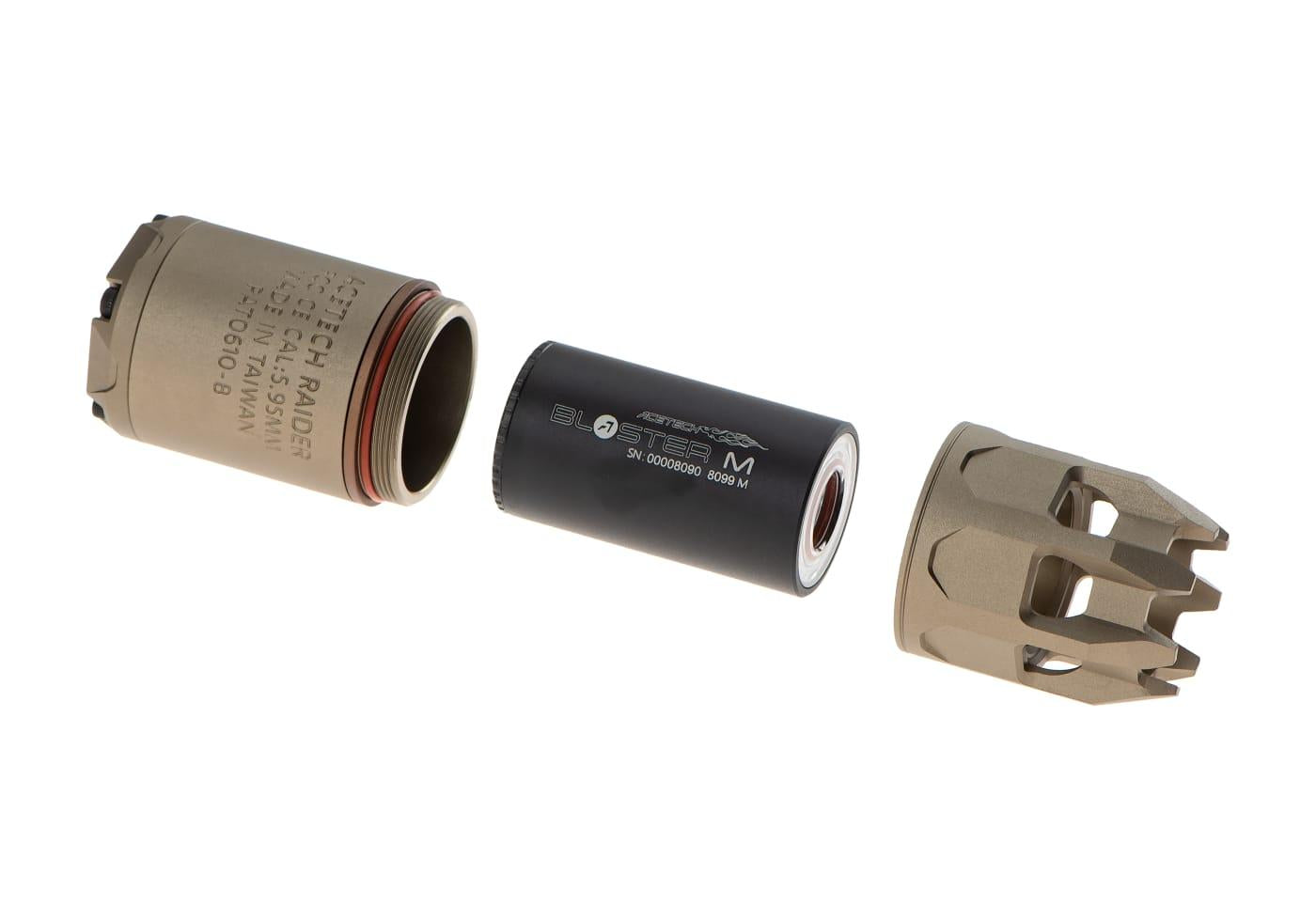 Acetech Raider Tracer Unit with Blaster M 14mm CCW Tan