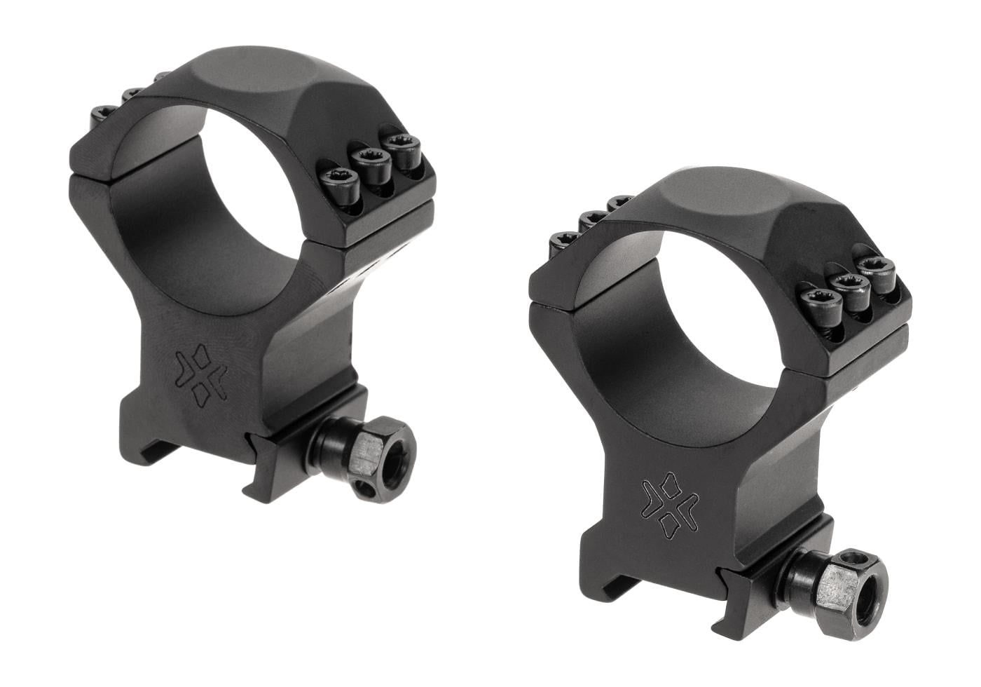 Vector Optics 34mm X-Accu High Profile Picatinny Rings Black