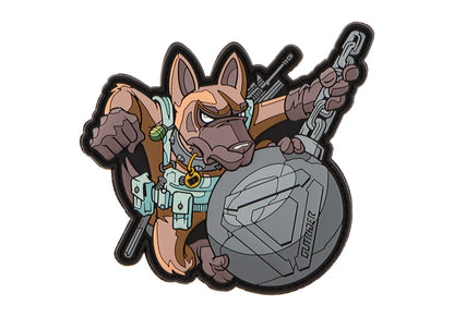 Outrider K9 Rubber Patch Multicolor
