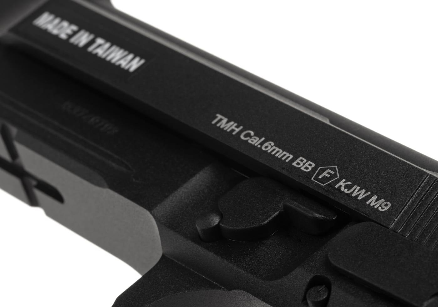 KJW M9 A1 Full Metal GBB Pistol Black