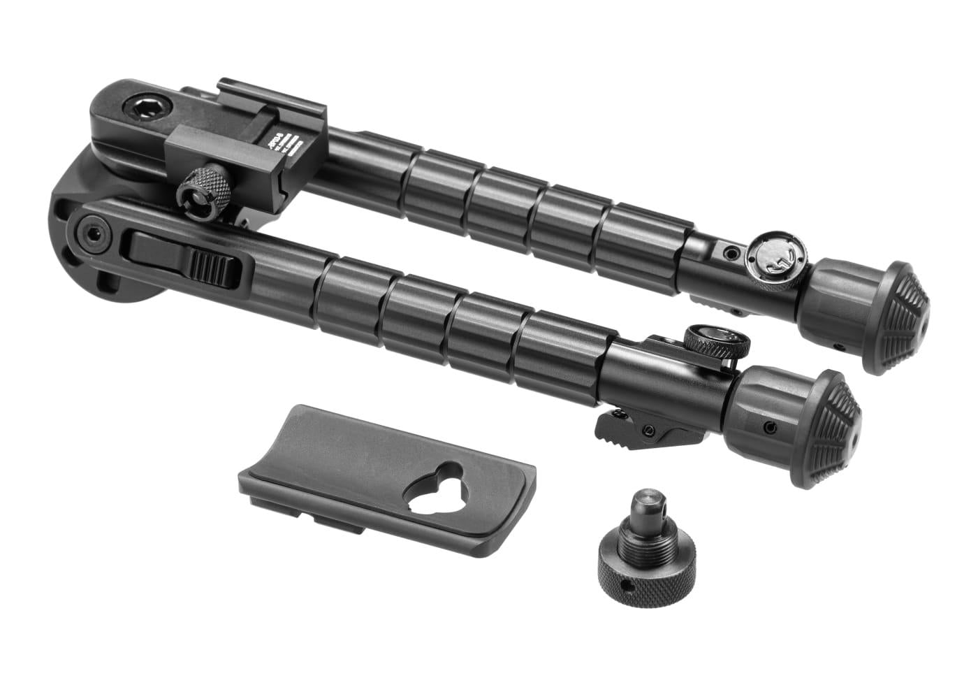 Leapers Recon 360 TL Picatinny 8.1-11.9 Inch Center Height Bipod Black
