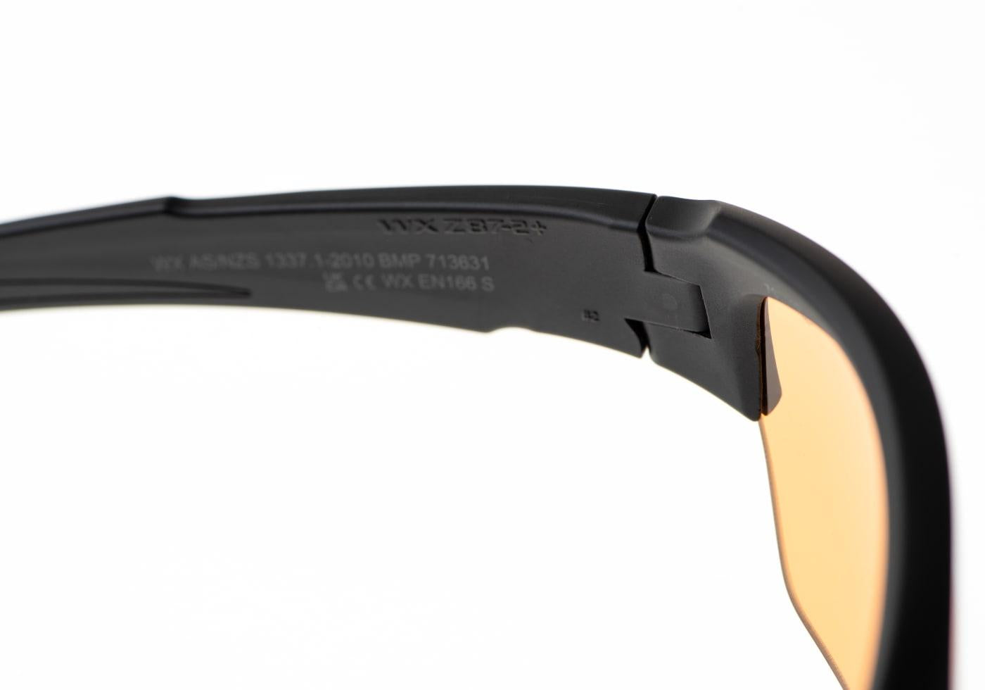 Wiley X WX Valor 2.5 Grey / Clear / Rust Black