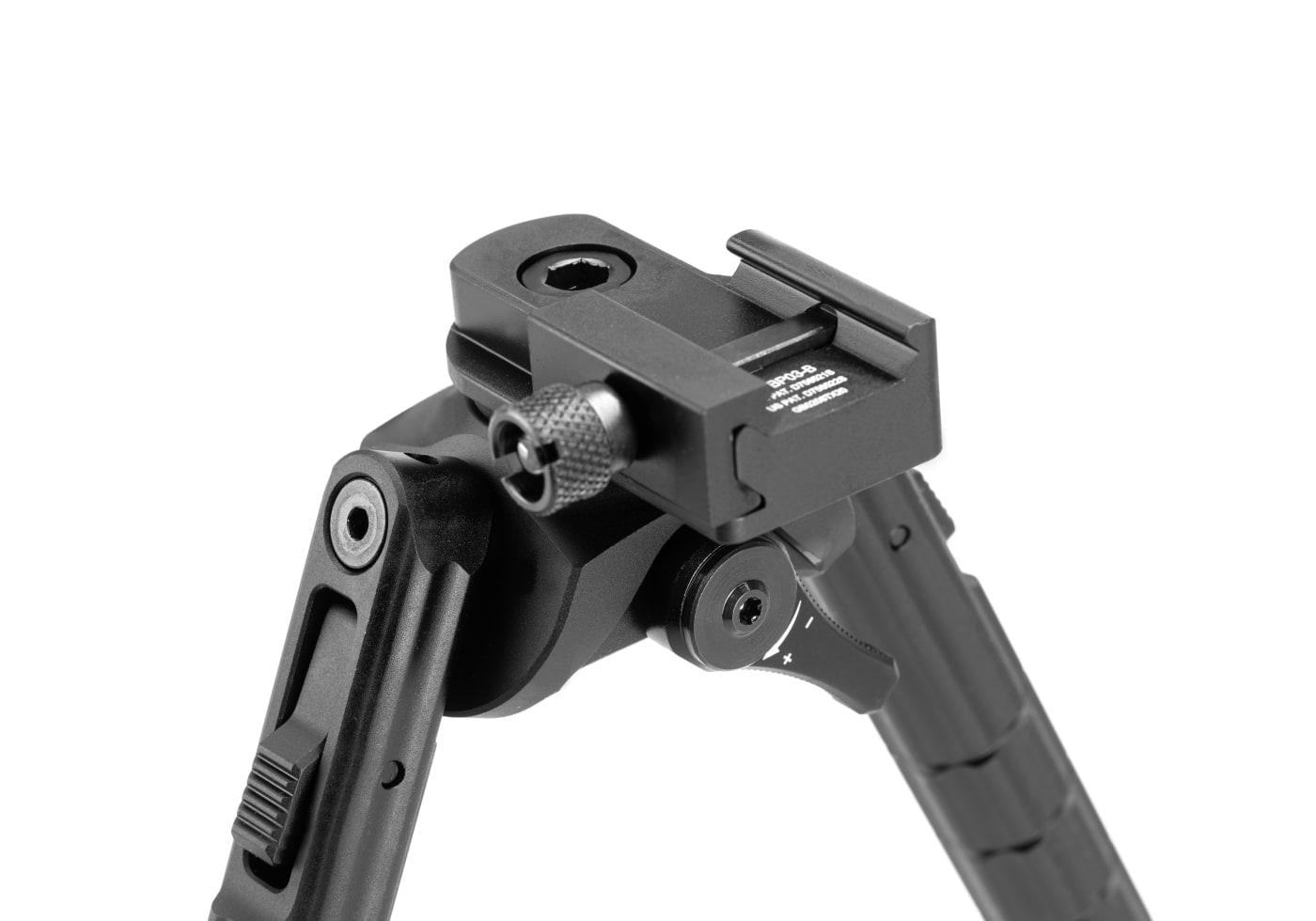 Leapers Recon 360 TL Picatinny 8.1-11.9 Inch Center Height Bipod Black