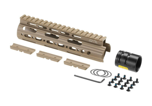 Leapers AR-15 7 Inch Super Slim Free Float Handguard Dark Earth