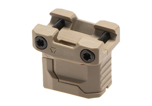 Strike Industries Stacked Angled Grip with Cable Management System for Picatinny Rails Dark Earth