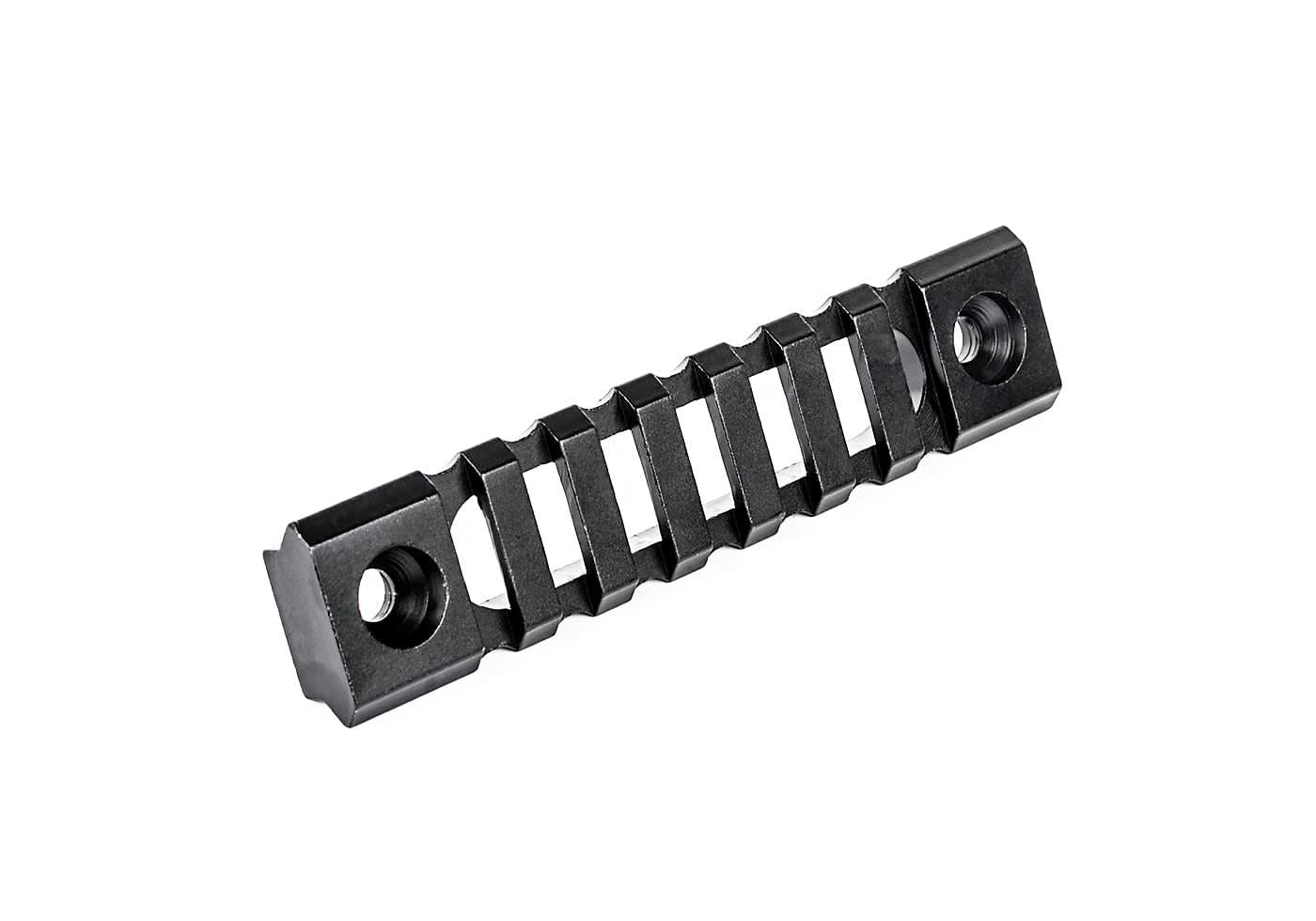 Metal 7-Slot Aluminum Rail for Keymod Black
