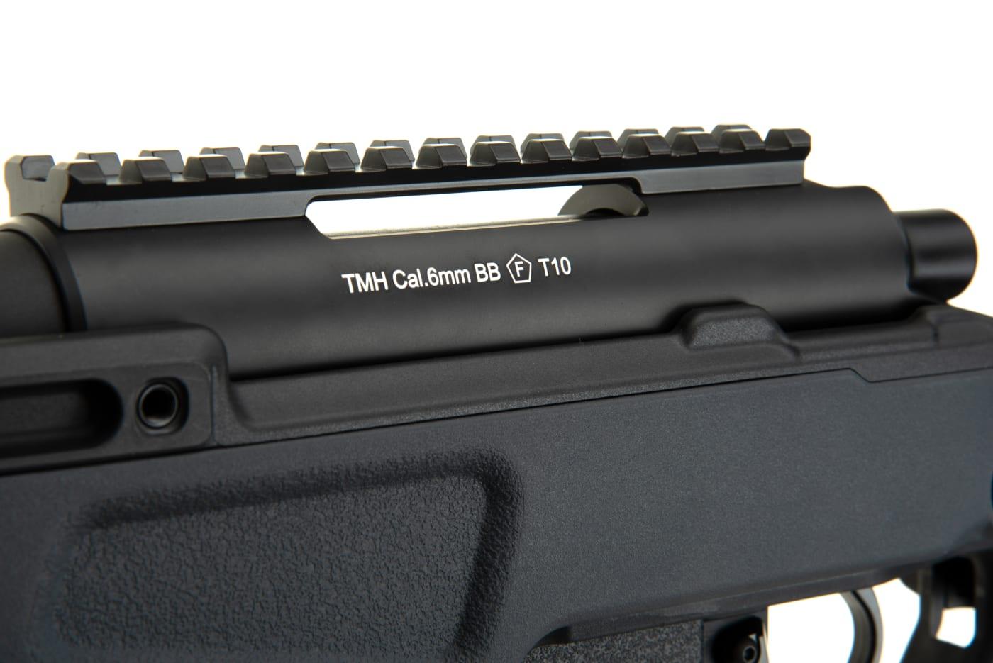 Action Army AAC T10 Short Bolt Action Sniper Rifle Grey