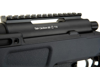 Action Army AAC T10 Short Bolt Action Sniper Rifle Grey