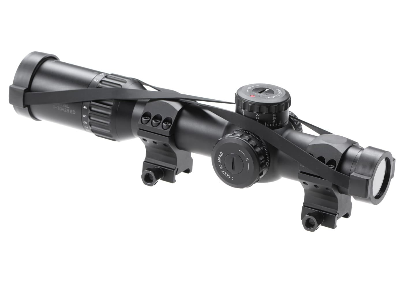 Vector Optics Continental x10 1-10x28 ED CTR Black