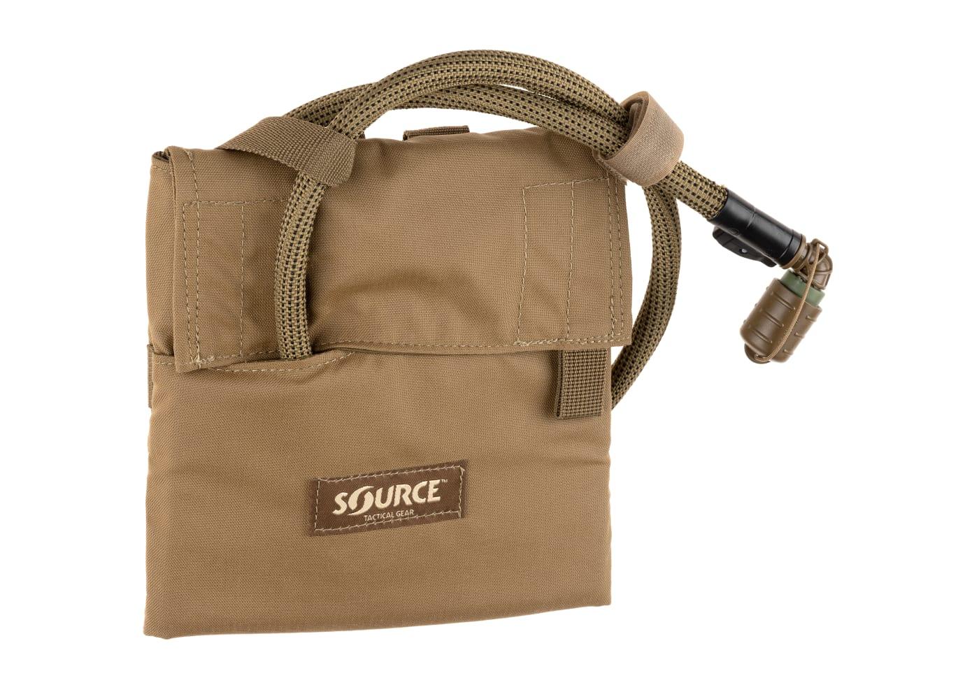 Source Kangaroo 1L Collapsible Canteen with Pouch Tan