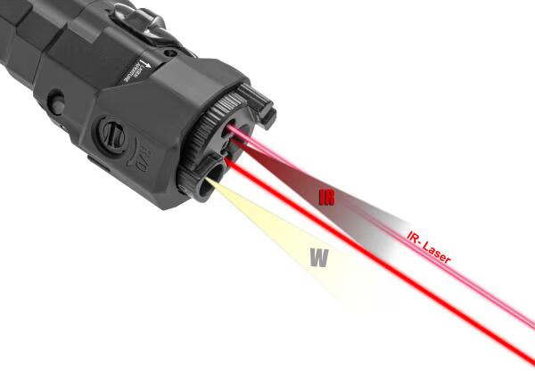 WADSN MAWL-C1+ Red Laser Polymer Version Black