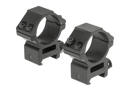Leapers 30mm Mount Rings Medium Black