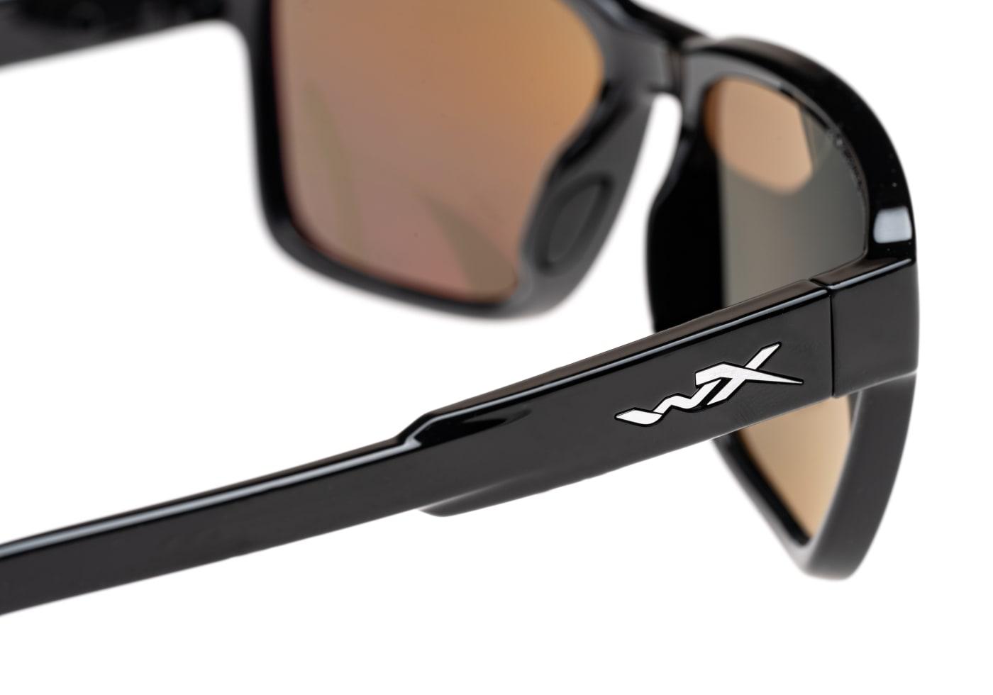 Wiley X WX Trek Captivate Polarized Grey Black