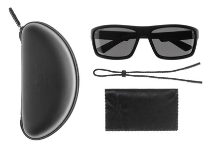 Wiley X WX Peak Silver Flash Black