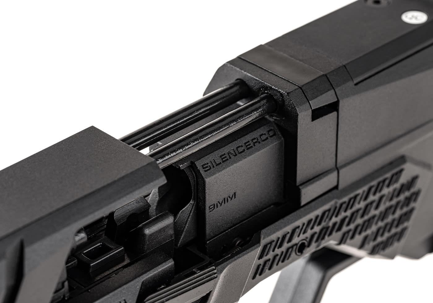 Krytac SilencerCo Maxim 9 GBB Semi Black