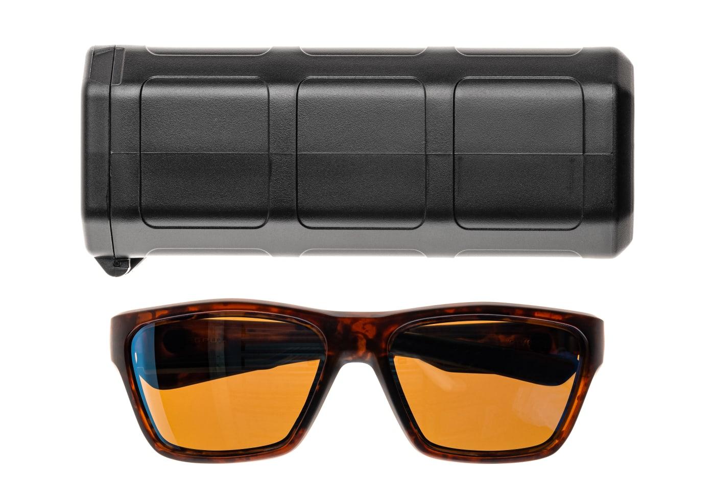 Magpul Pivot - Polarized - Tortoise Frame / Bronze Lens / Blue Mirror Black