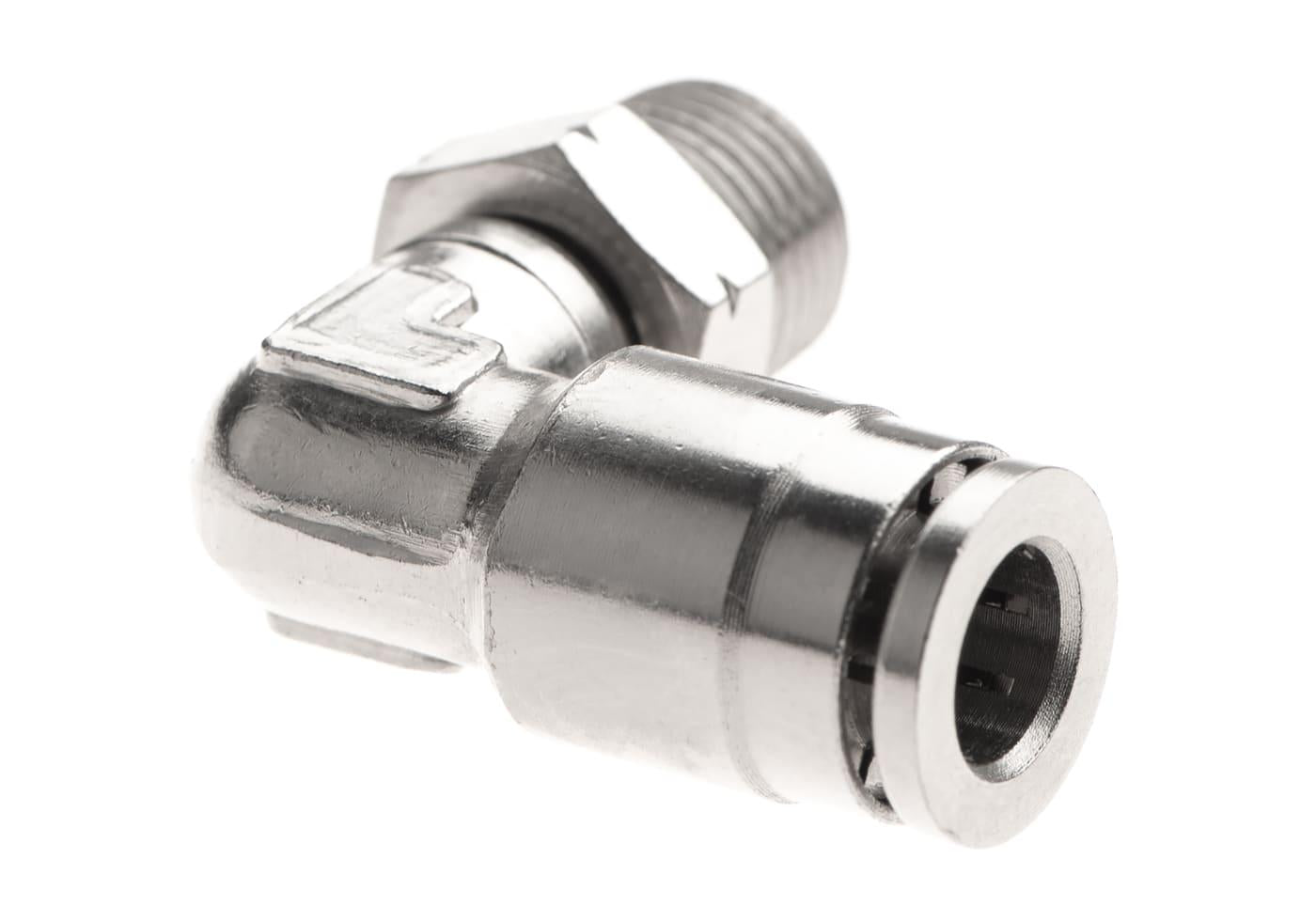 EpeS HPA 6mm Hose Coupling 90 Degree - Outer 1/8 NPT