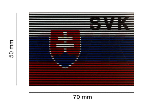 Clawgear Dual IR Patch SVK Multicolor