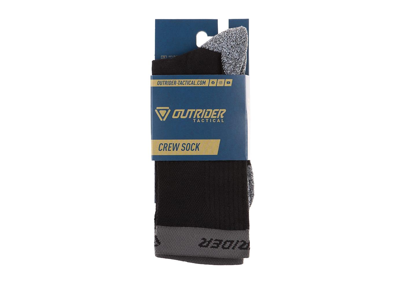 Outrider T.O.R.D. Crew Socks Black