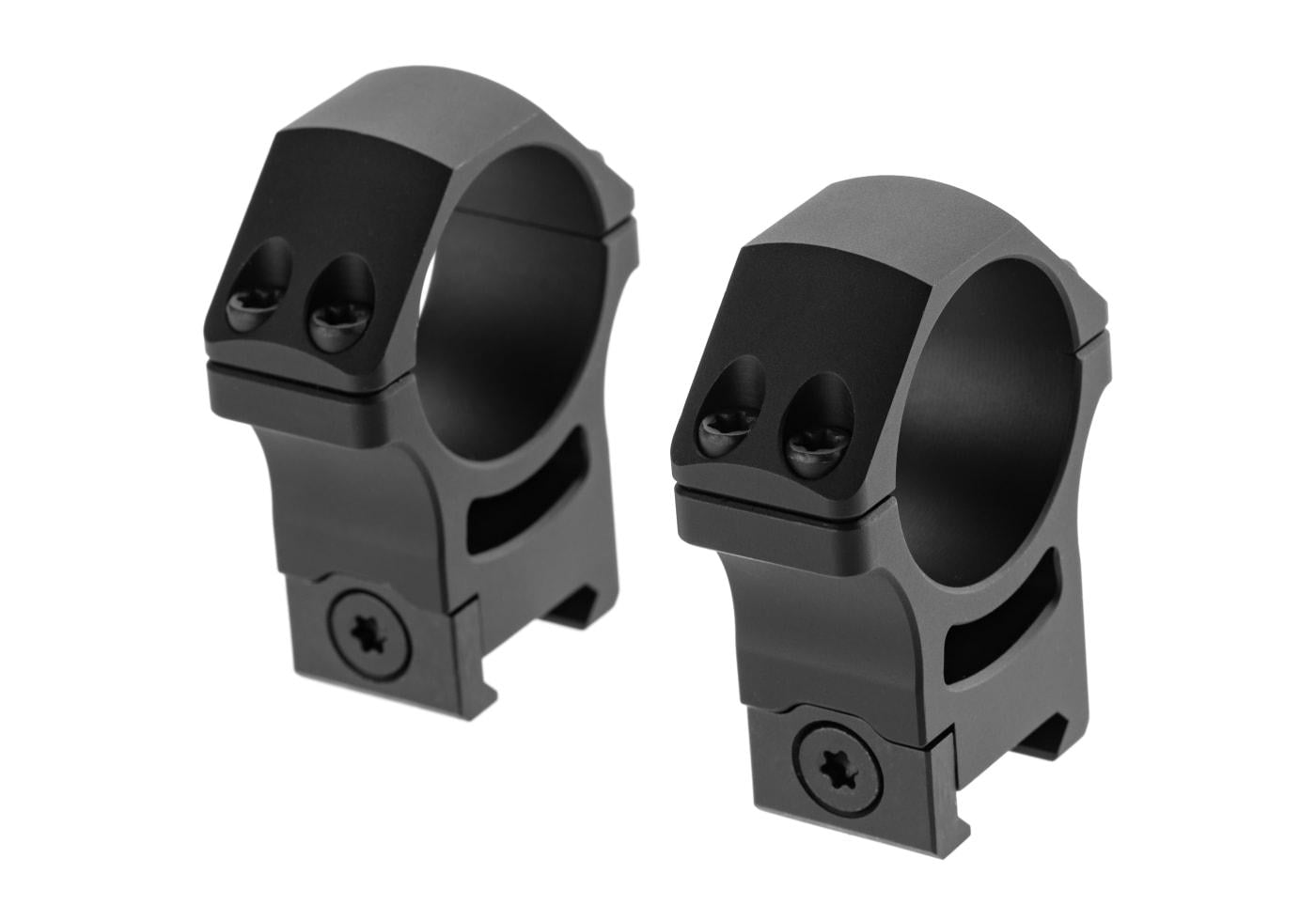 Leapers PRO 34mm High Profile P.O.I. Picatinny Scope Mount Rings Black