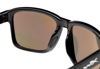 Wiley X WX Trek Captivate Polarized Grey Black