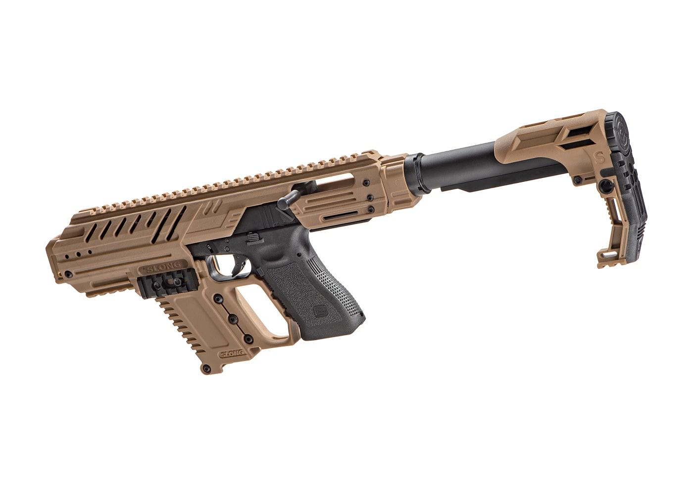 SLONG MPG Carbine Full Kit for Glock GBB Tan