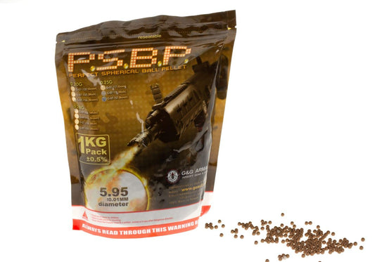 G&G 0.25g Perfect BBs 4000rds Brown