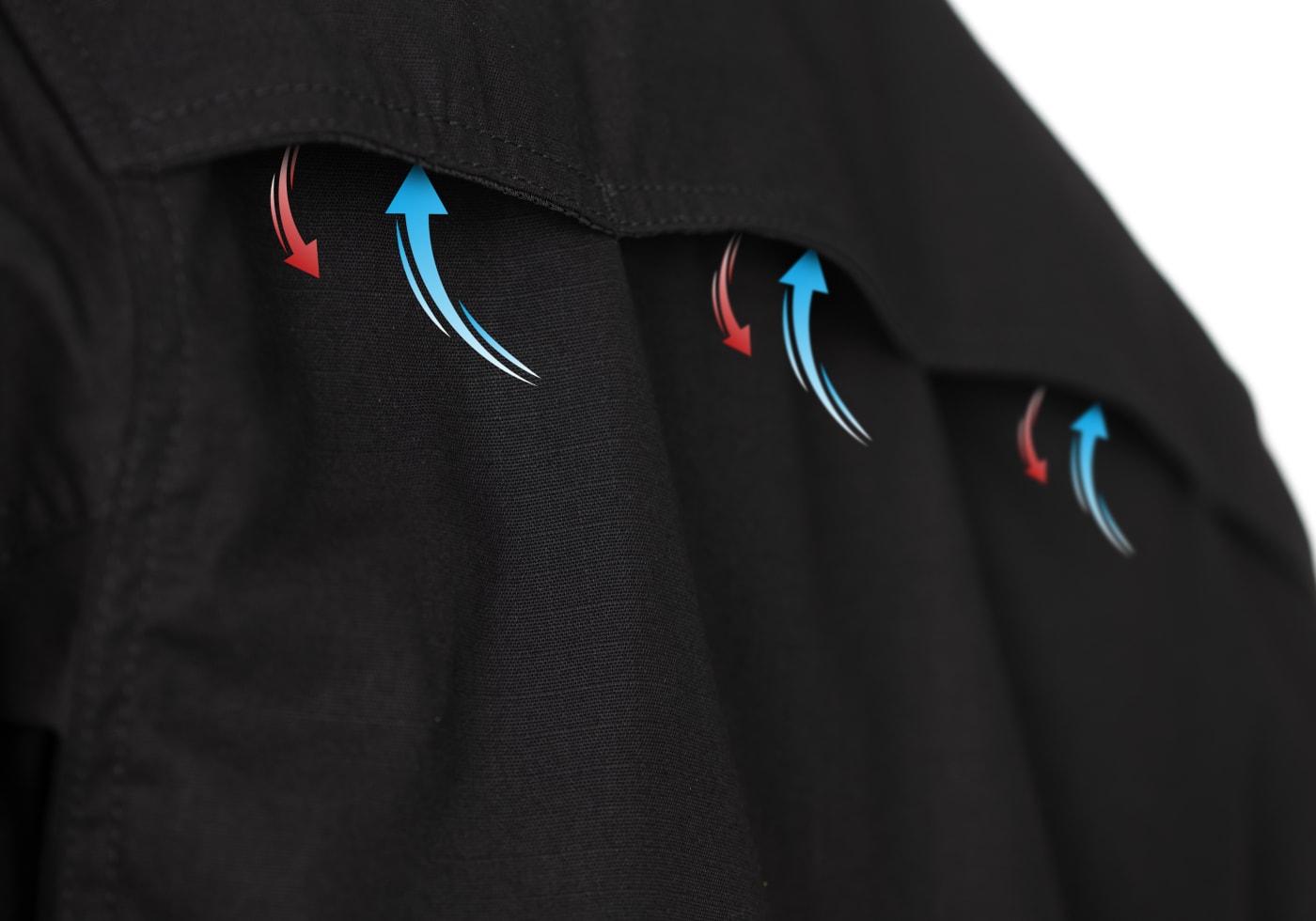Clawgear Raider Field Shirt MK V ATS Flex Black