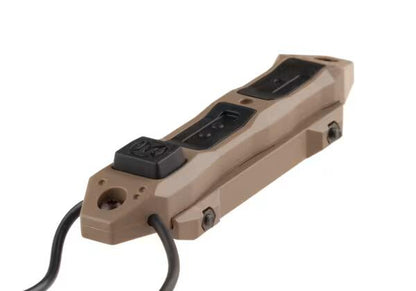 WADSN Tactical Augmented Dual Function Tape Switch with Lock SF ML & 3.5mm Dark Earth