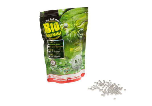 G&G 0.25g Bio Precision BBs 2000rds White