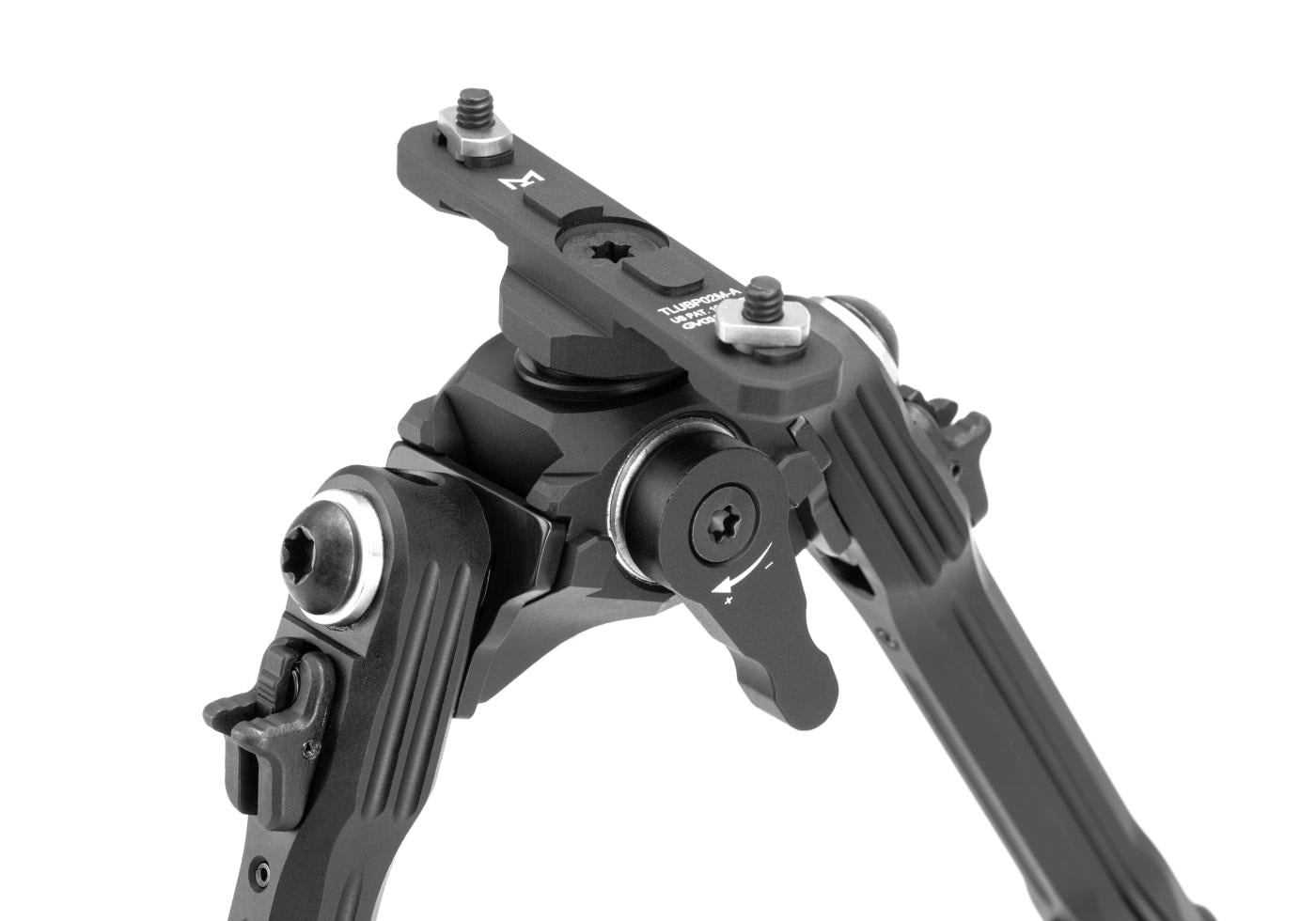 Leapers TBNR M-LOK 7.3-9.0 Center Height Bipod Black