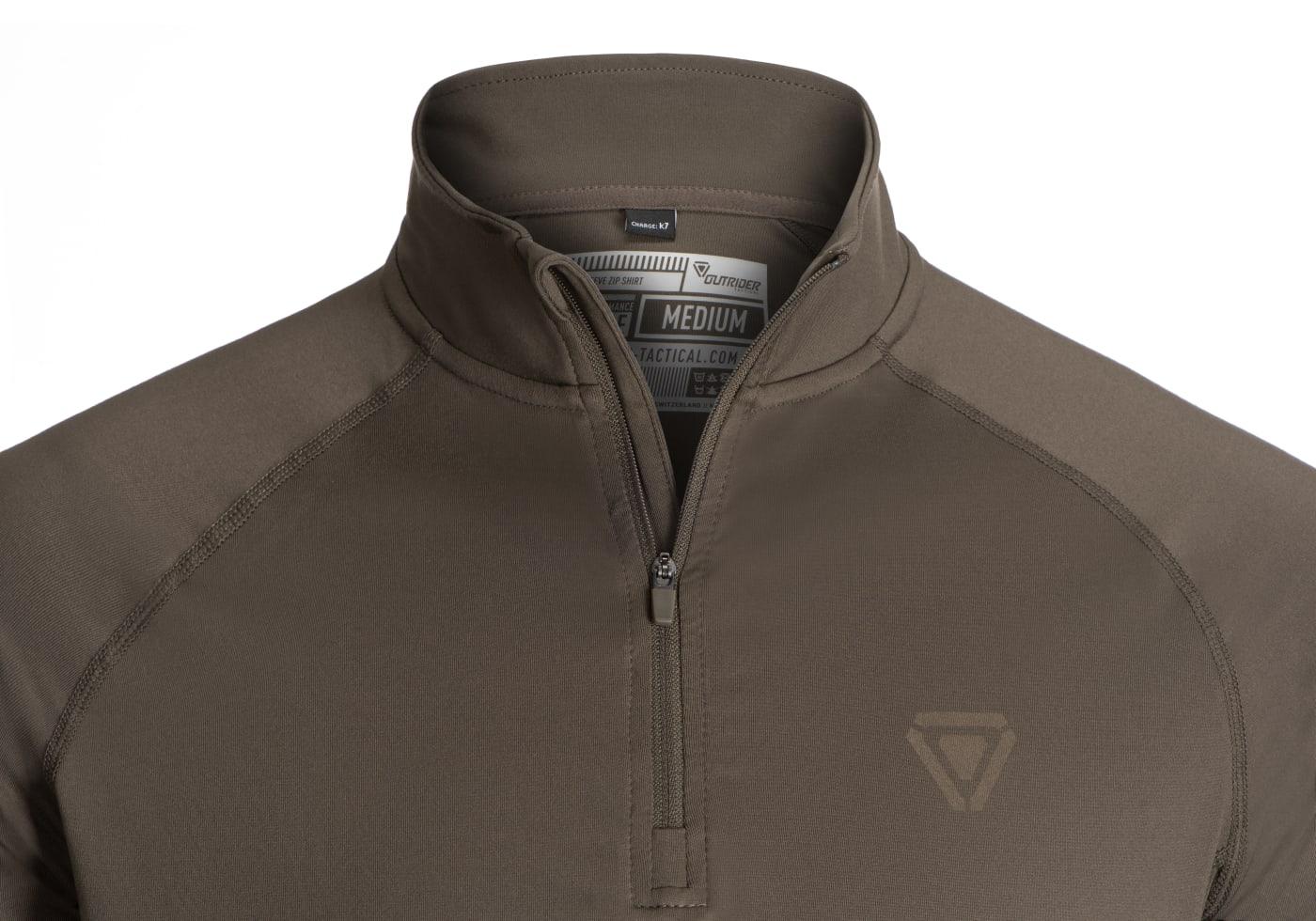 Outrider T.O.R.D. Long Sleeve Zip Shirt Ranger Green