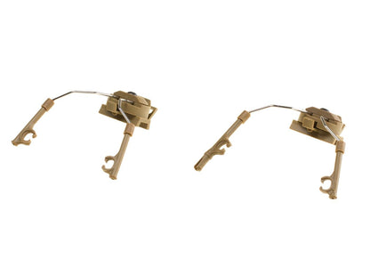 Z-Tactical Comtac Helmet Rail Adapter Set Dark Earth