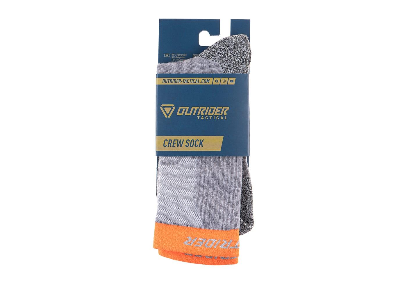 Outrider T.O.R.D. Crew Socks Grey