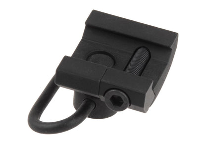 Metal GS Type QD Sling Swivel Rail Mount Black