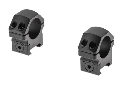 Leapers PRO 25.4mm Low Profile P.O.I. Picatinny Rails Black Scope Mount
