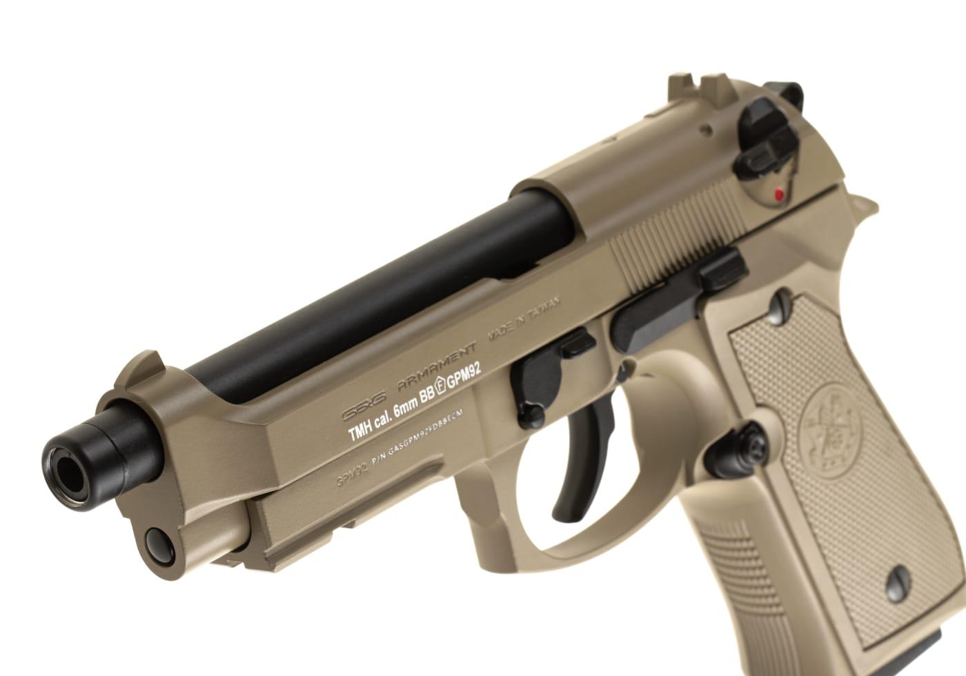 G&G GPM92 MS Metal Version GBB Desert