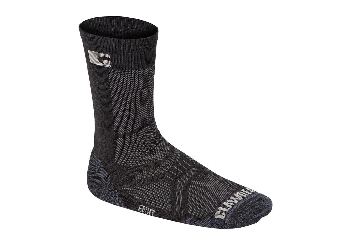 Clawgear Merino Crew Socks Black