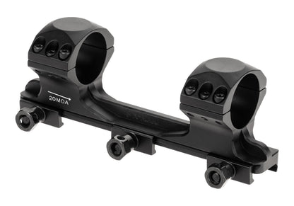 Vector Optics 30mm X-Accu One Piece 20 MOA HI Picatinny Mount Black