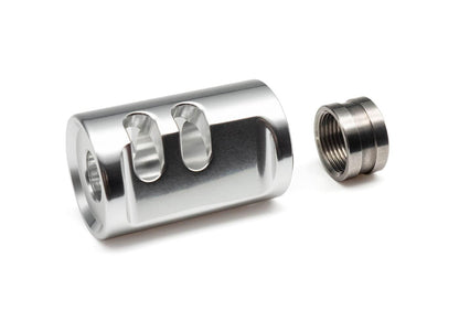 TTI Airsoft AAP01 Type-A Compensator 14mm CCW Silver